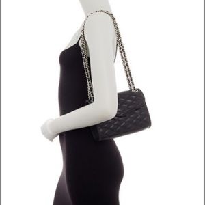 [Rebecca Minkoff] Black quilted leather purse